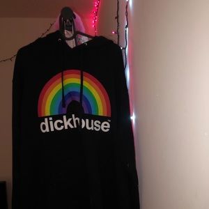 Dickhouse rainbow hoodie/ sweatshirt